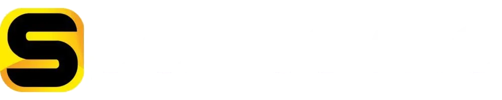 Gelbes und schwarzes &bdquo;S&ldquo;-Logo.