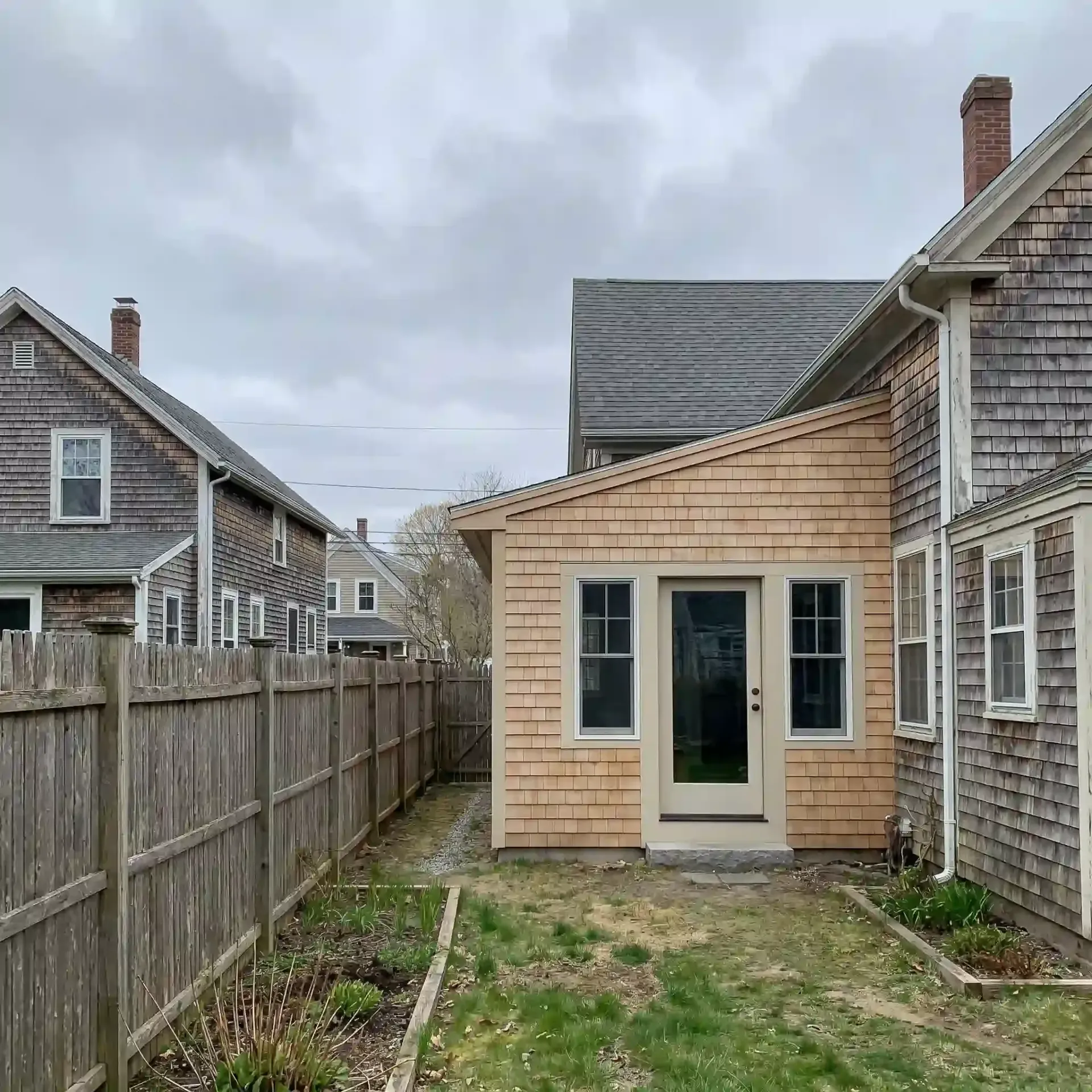 Before and after addition Freeport ME Before and after addition Freeport ME
