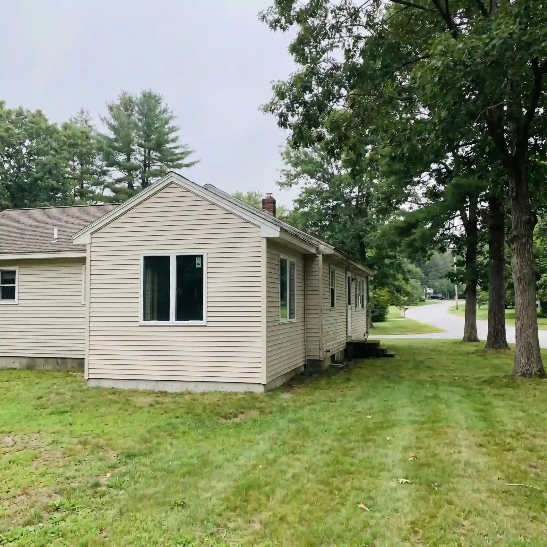 Before and after addition ranch home Gorham ME Before and after addition ranch home Gorham ME