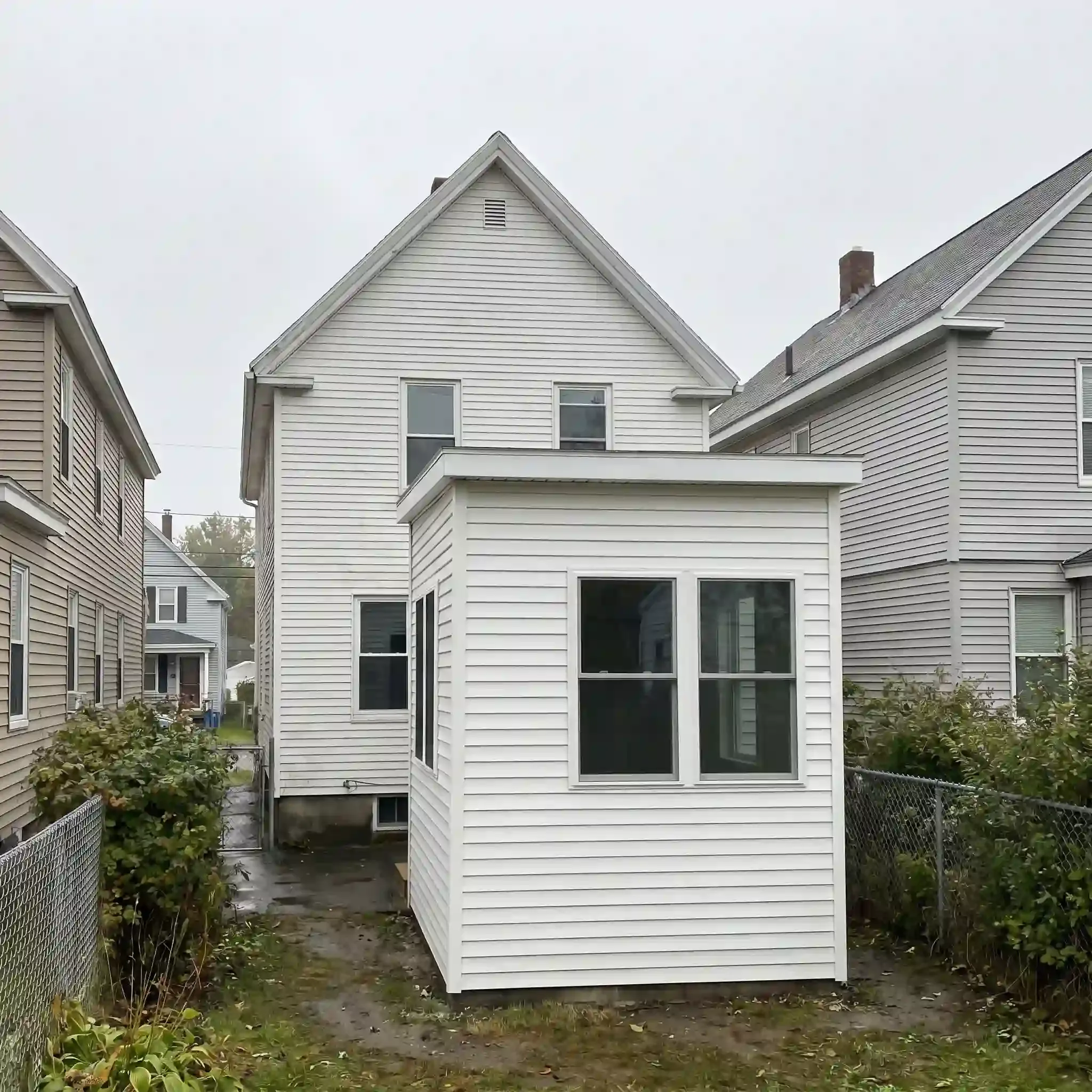 Before and after addition Sanford ME Before and after addition Sanford ME