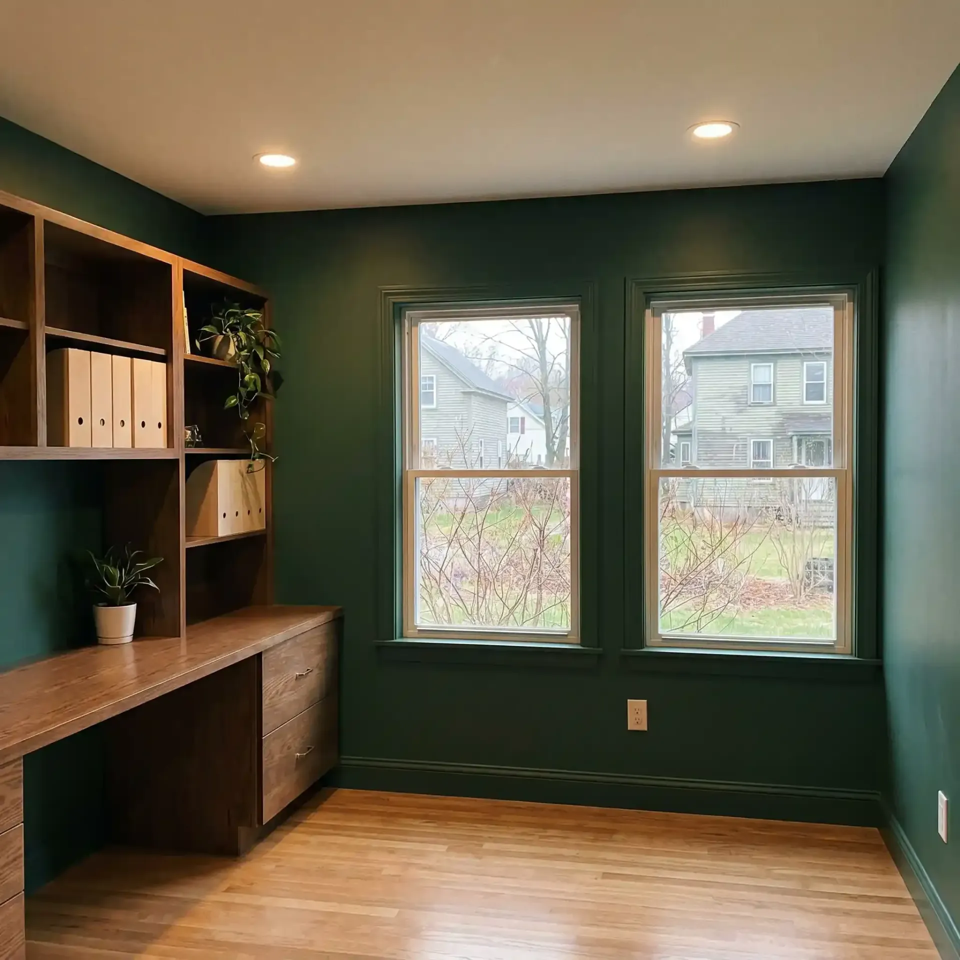 Finished home office addition Sanford ME Legacy Construction Finished home office addition Sanford ME Legacy Construction