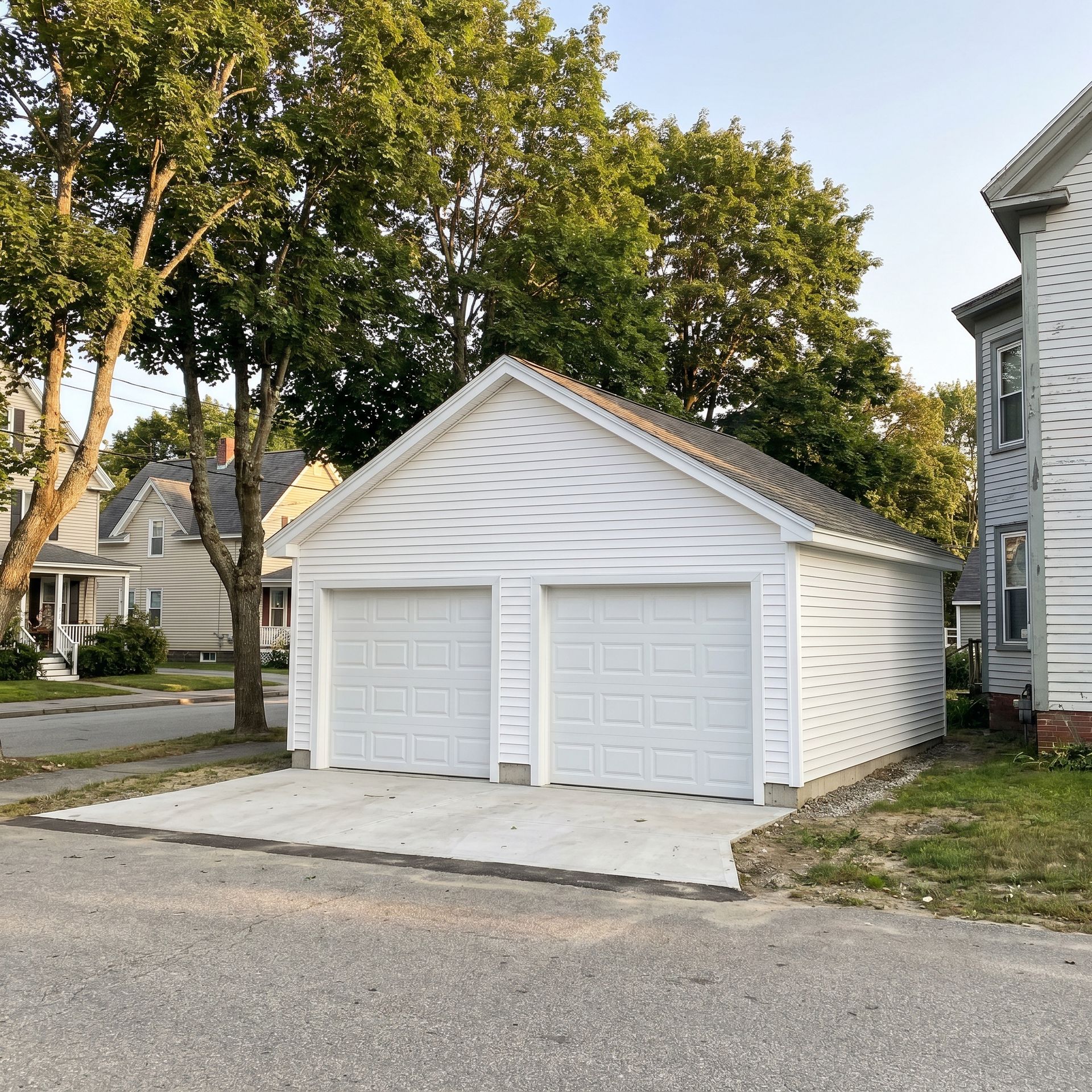 Finished garage Biddeford ME Legacy Construction Finished garage Biddeford ME Legacy Construction