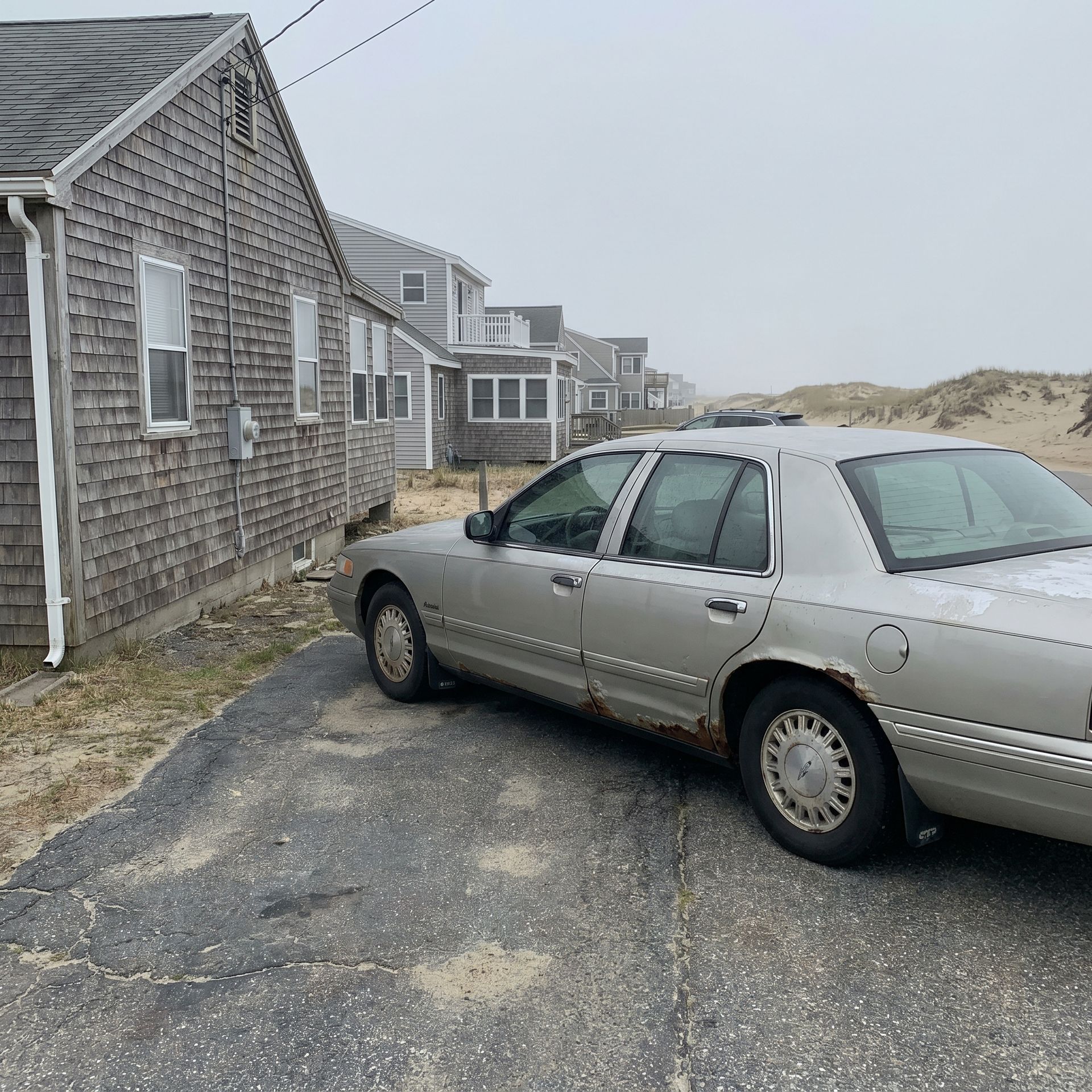 Old Orchard Beach car damaged by no garage coastal exposure Old Orchard Beach car damaged by no garage coastal exposure