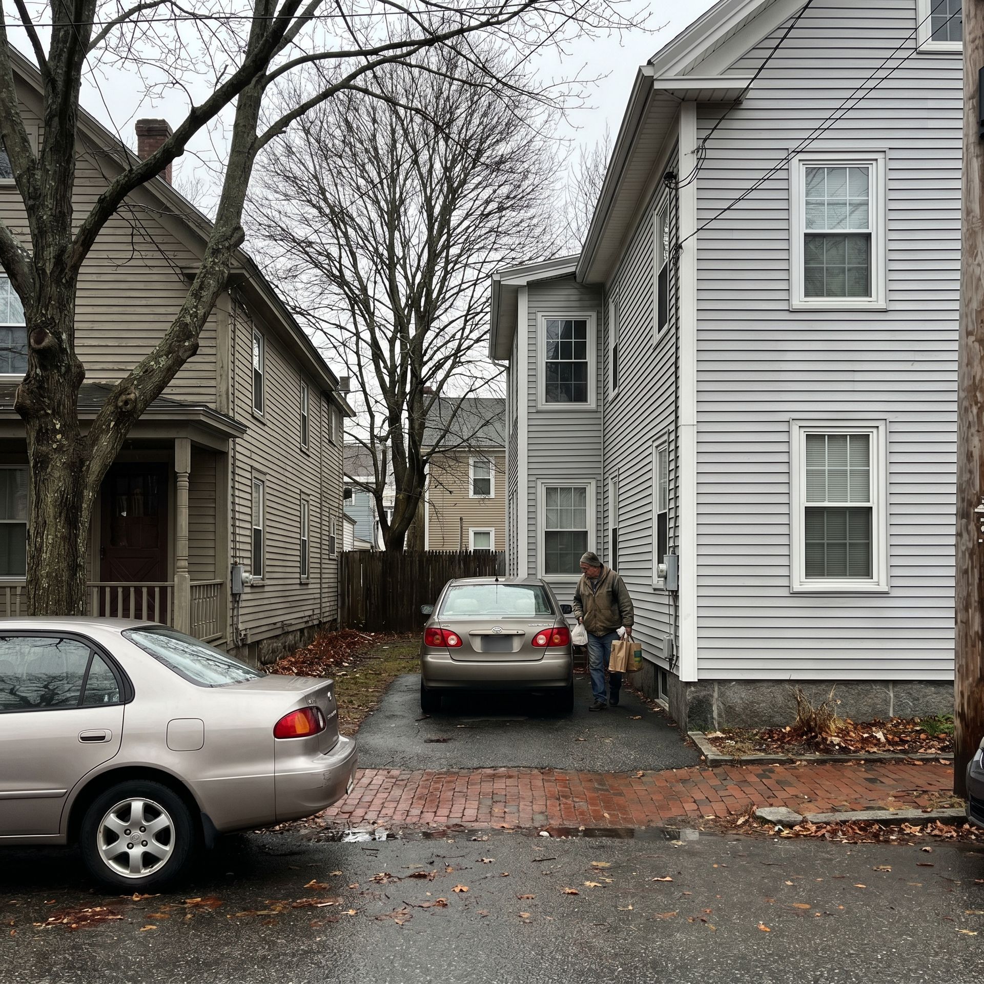 Saco homeowner without garage on narrow lot Saco homeowner without garage on narrow lot