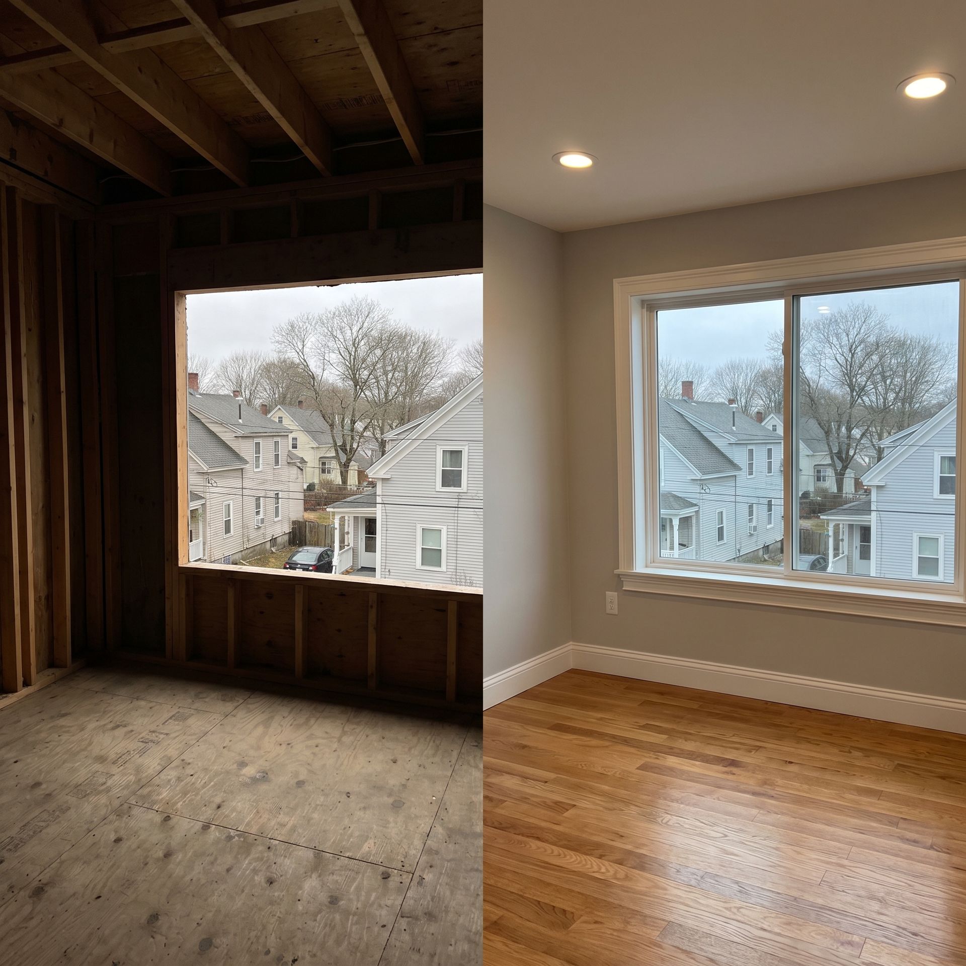 Before and after general contracting Biddeford ME Before and after general contracting Biddeford ME