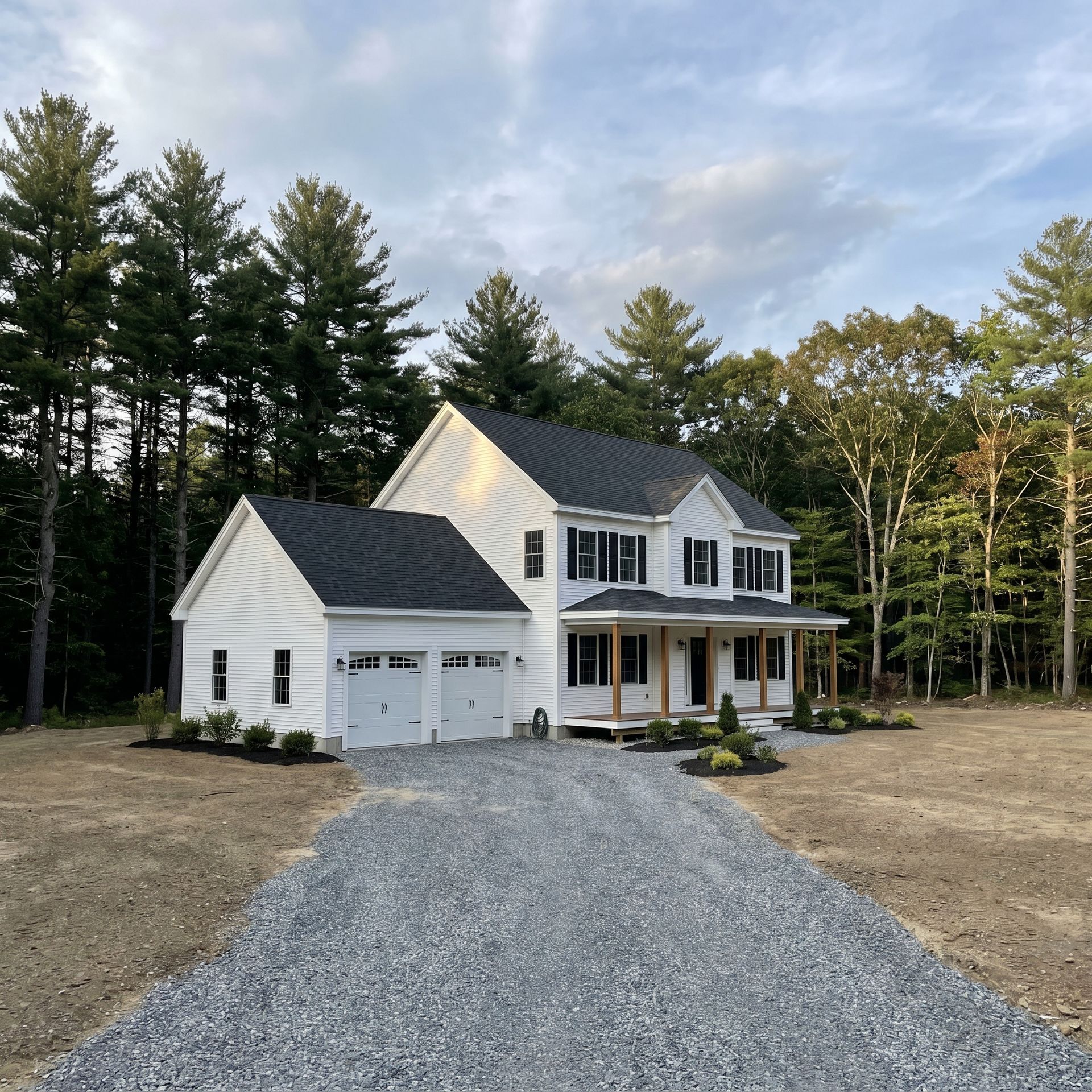 Finished custom home Buxton ME Legacy Construction Finished custom home Buxton ME Legacy Construction