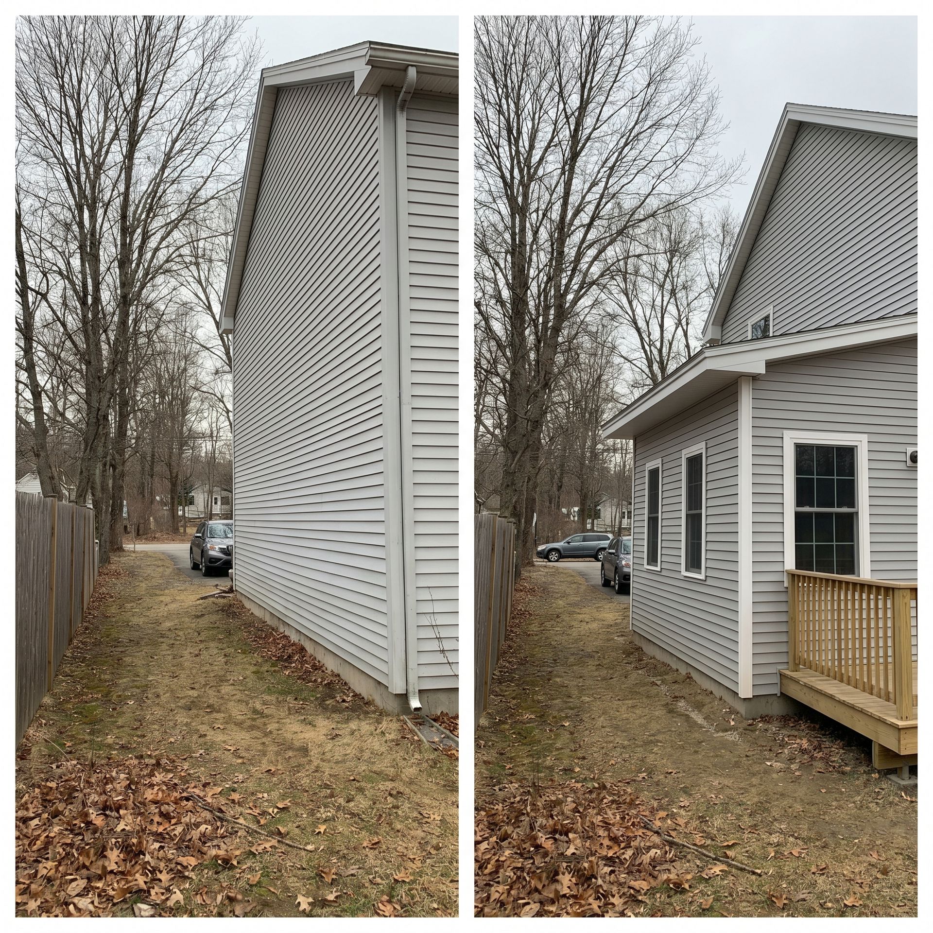 Before and after addition Gorham ME Before and after addition Gorham ME