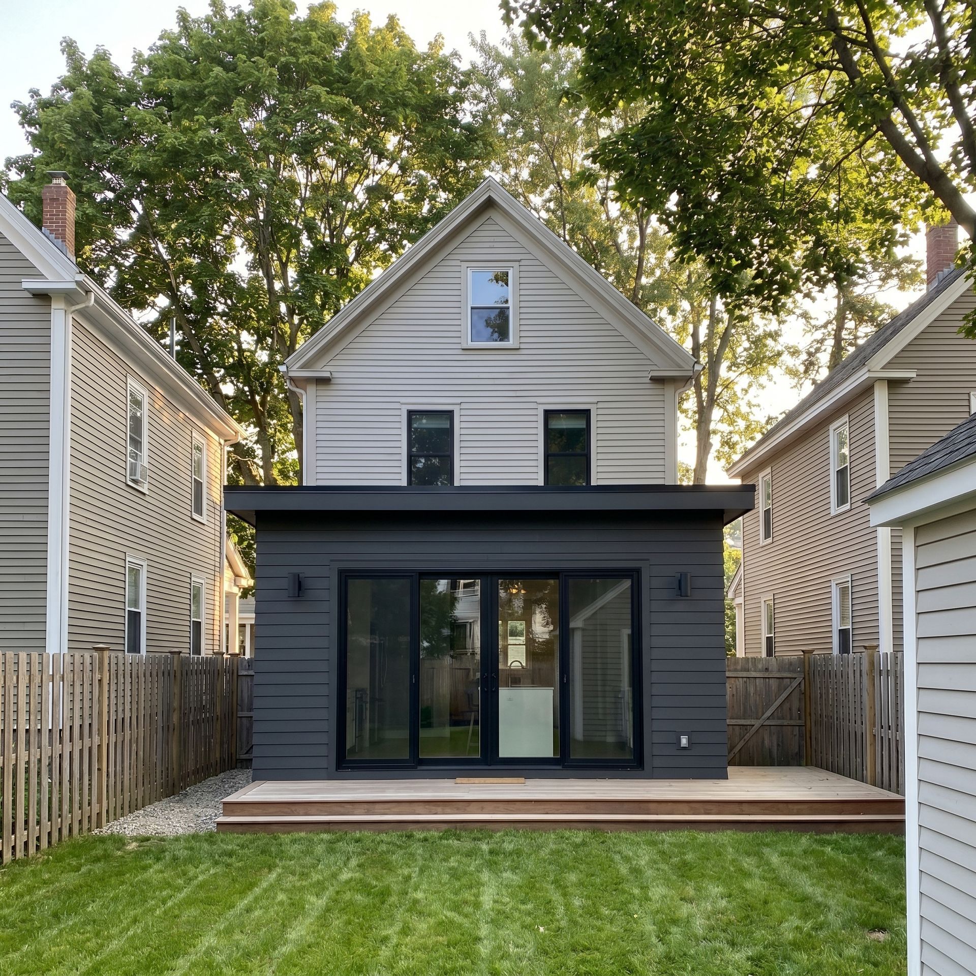 Finished addition South Portland ME Legacy Construction
