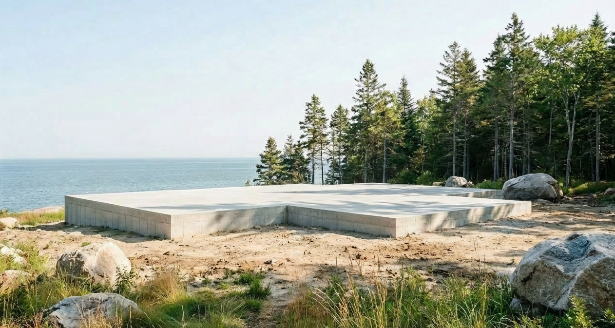 Gray kitchen cabinets and appliances; beige countertops and floor.