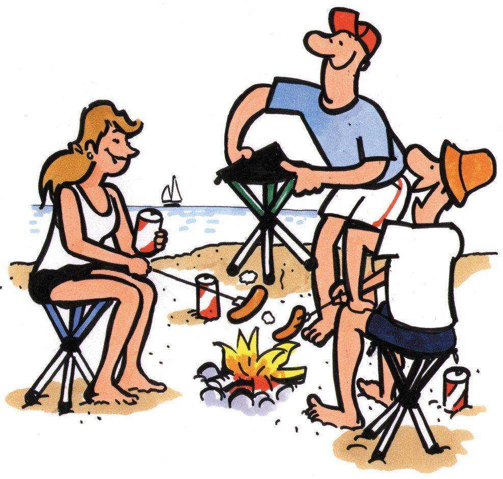 Walkstool for the beach