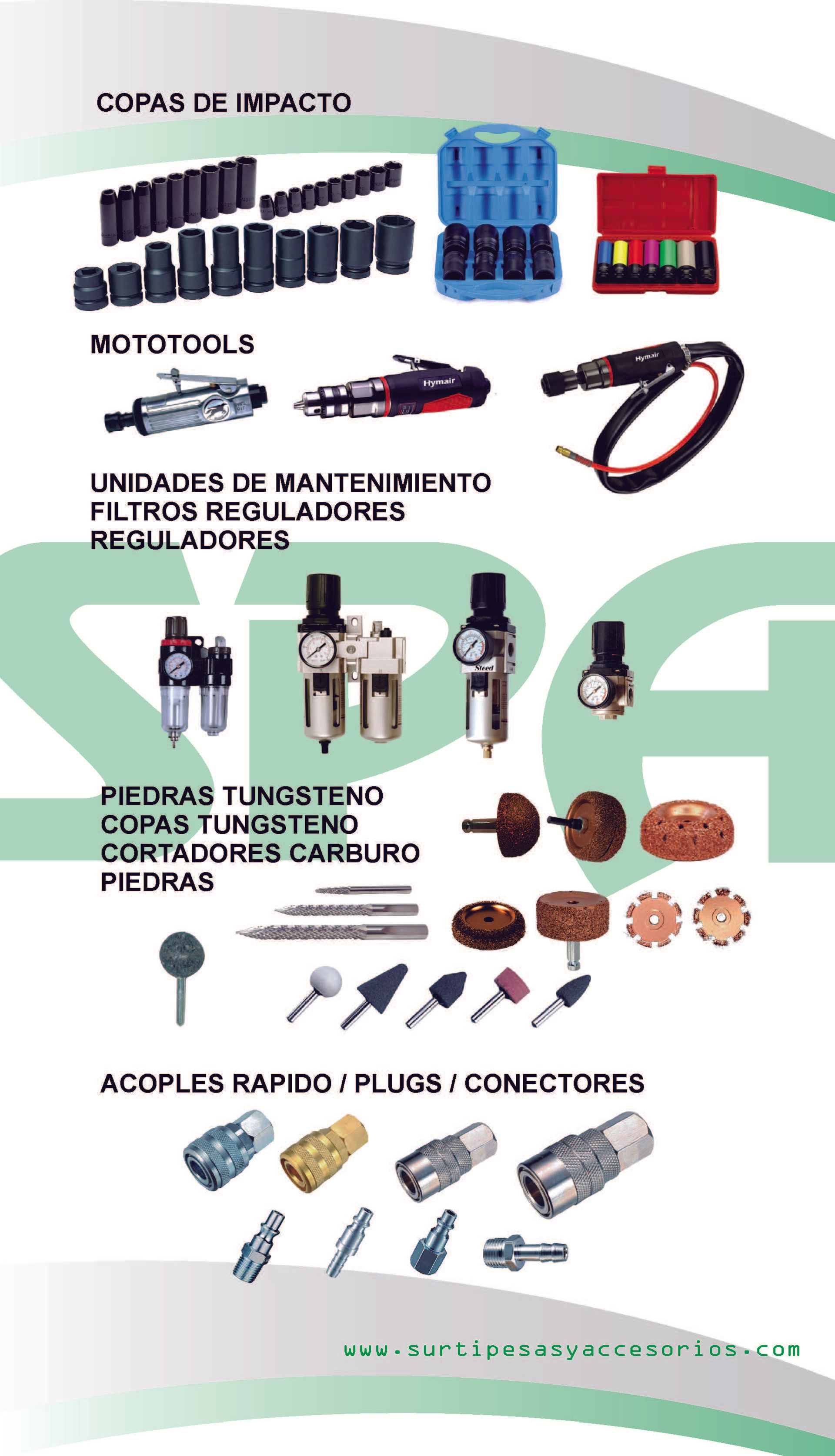 Surtipesas y Accesorios S.A.S., comercializa pesas