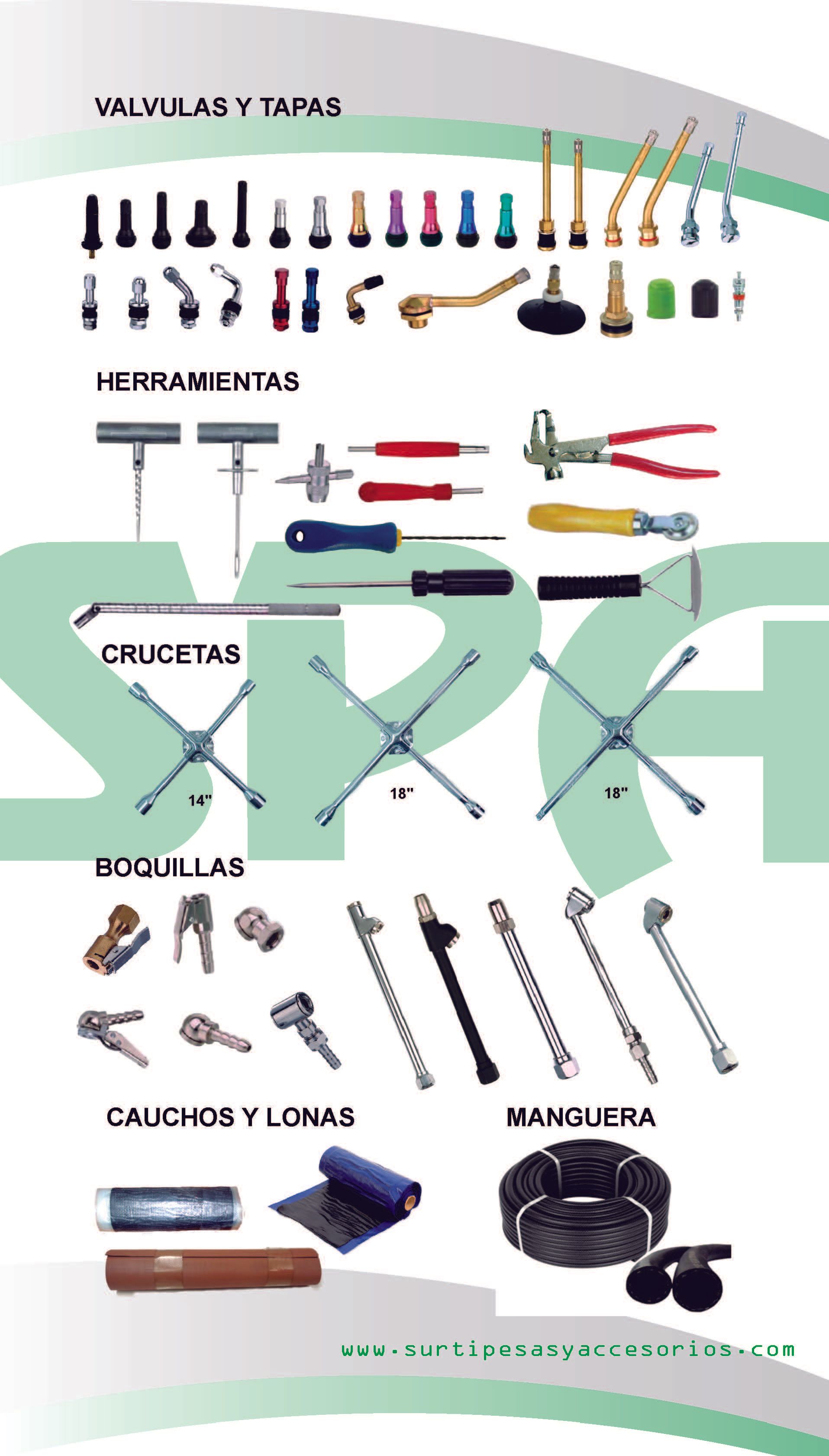 Surtipesas y Accesorios S.A.S., comercializa pesas