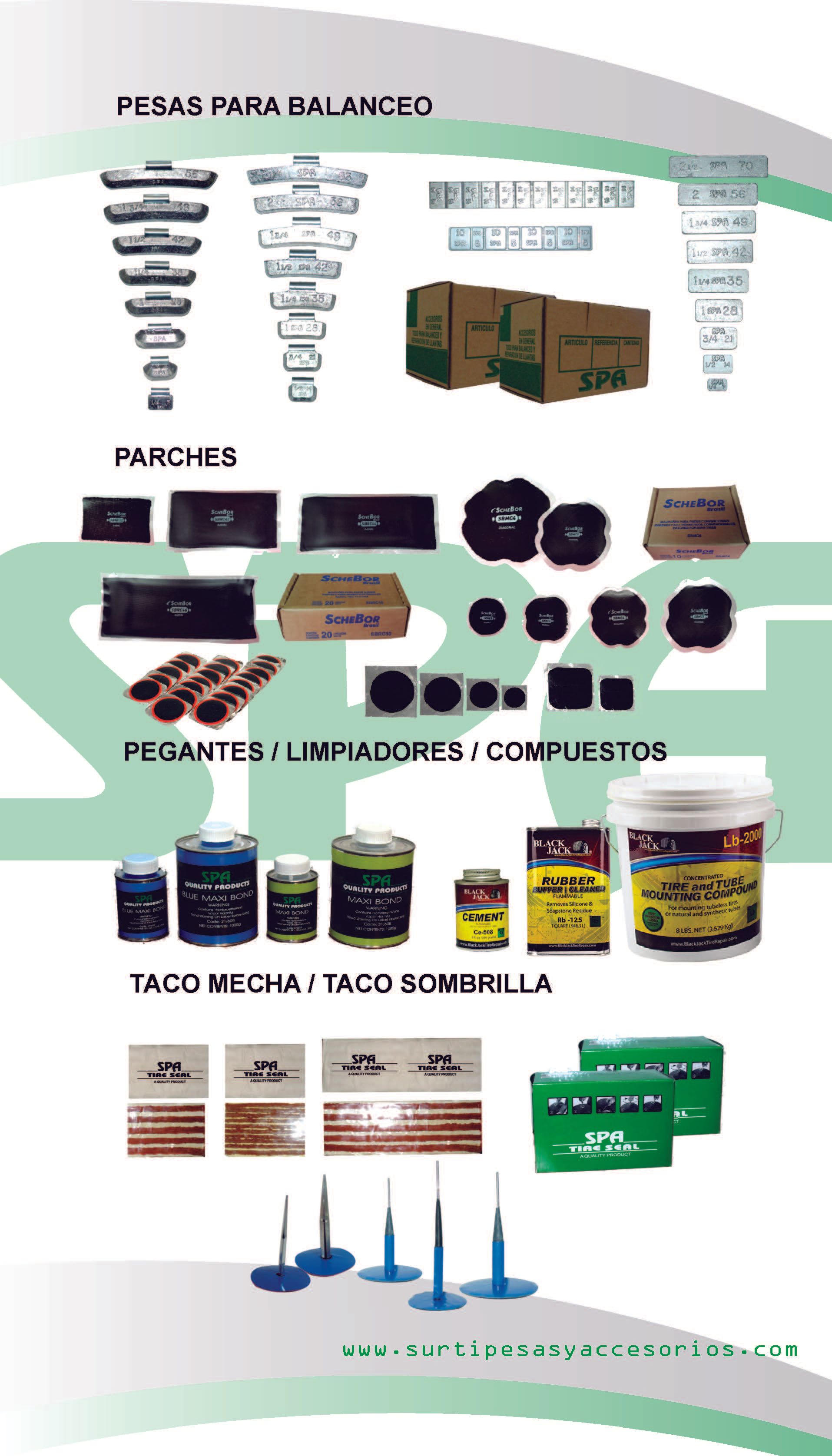 Surtipesas y Accesorios S.A.S., comercializa pesas