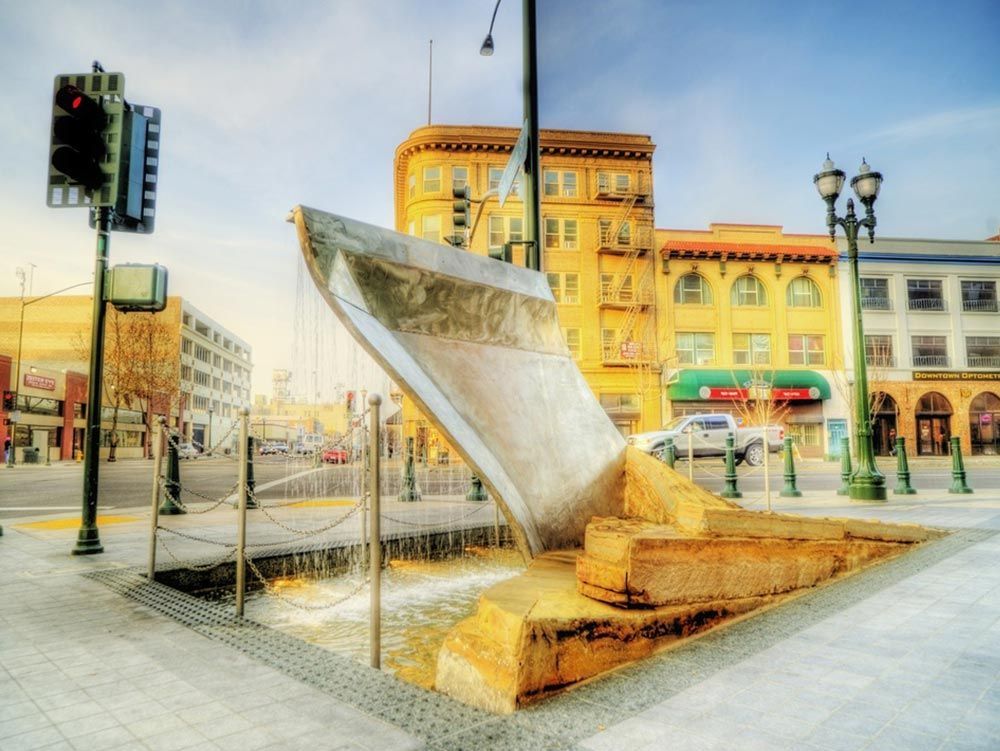 Ship Plow Public Art Sculpture