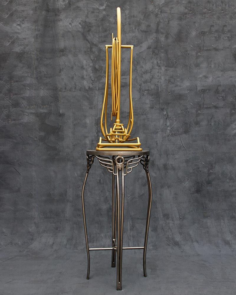 Suburban Reliquary Standing Sculpture Front View