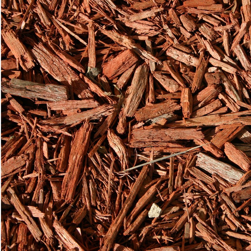 Red Mulch Close-up View — All Tree Solutions In Morisset, NSW