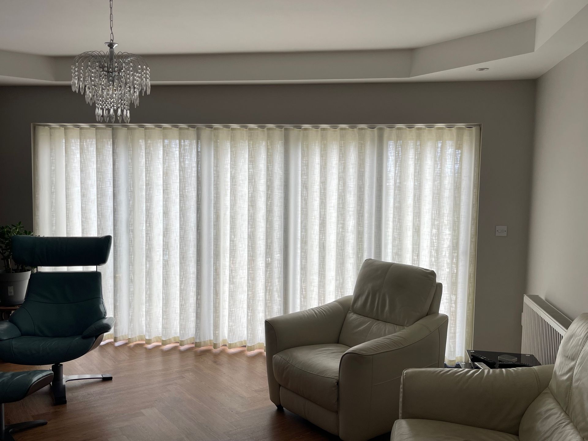 Curtains with wave headed tape, Milton Keynes