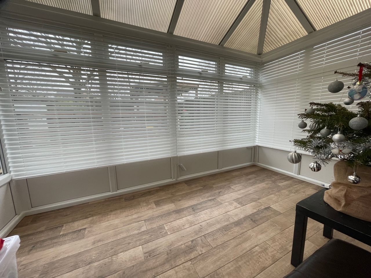 Blinds for a conservatory