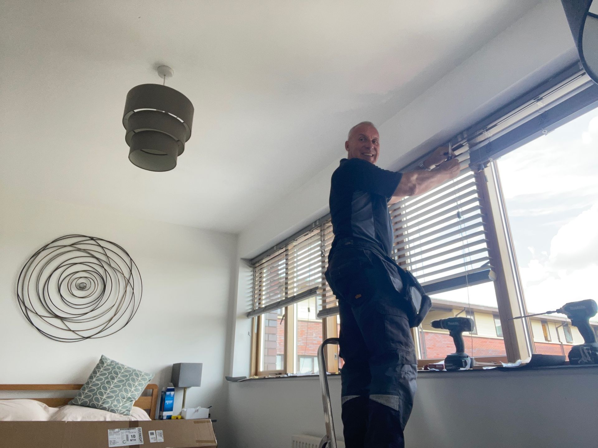 Fitting Blinds in a Milton Keynes Appartment