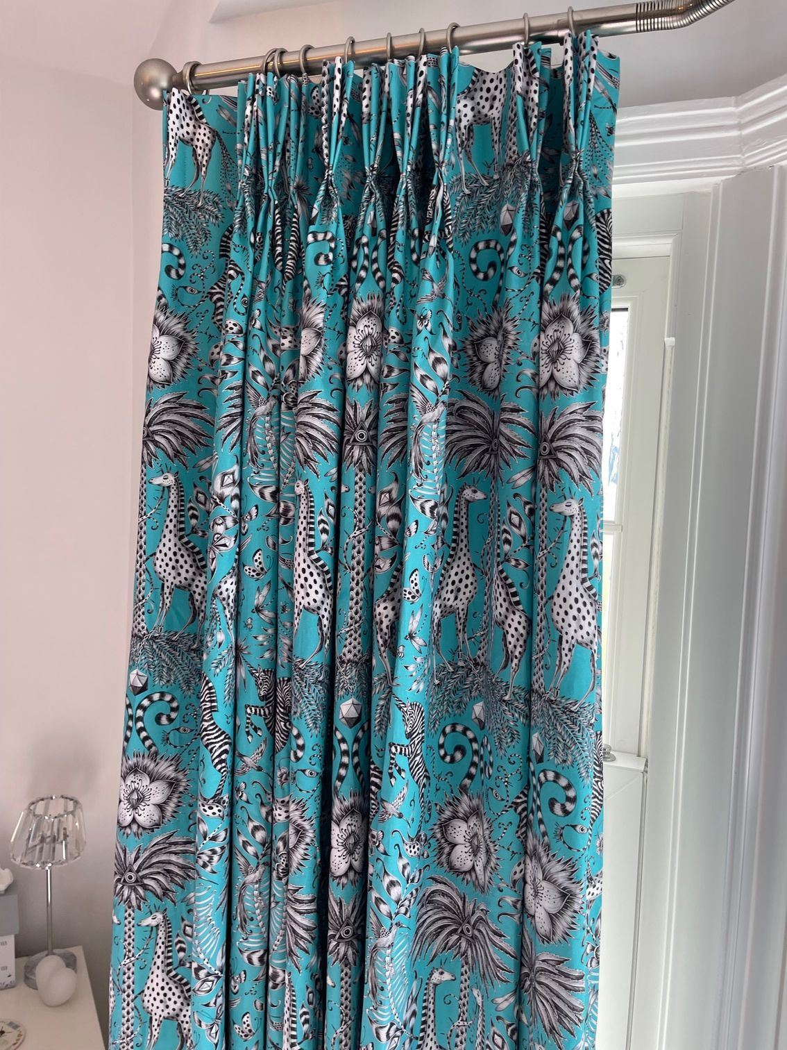 pinch pleat curtains with blackout lining
