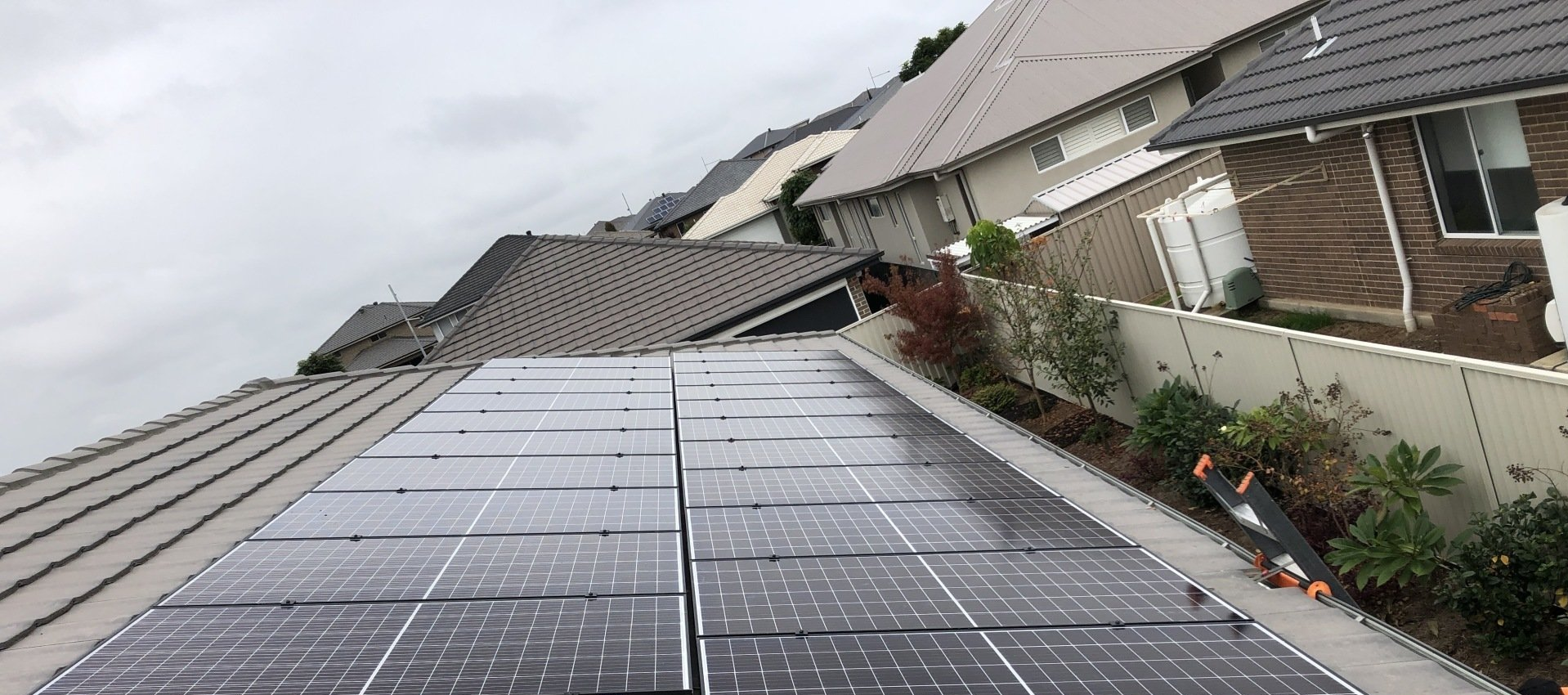 solar panel installation