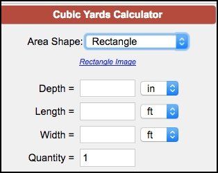 Cubic Yards Calculator