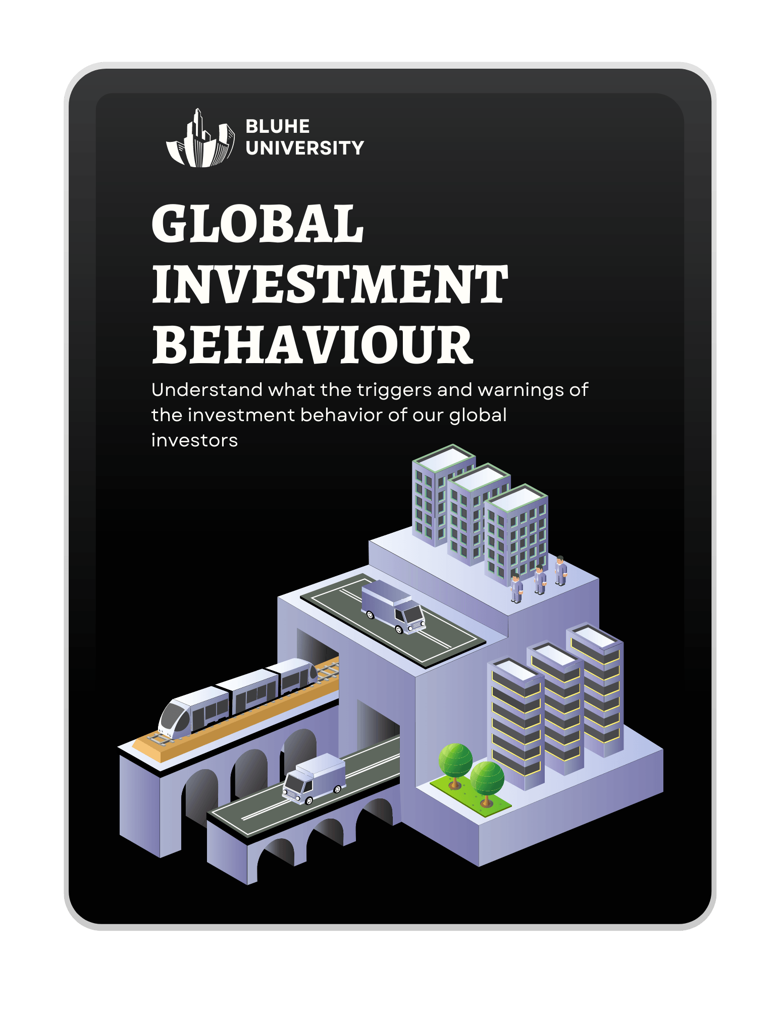 The cover of a book titled global investment behaviour.