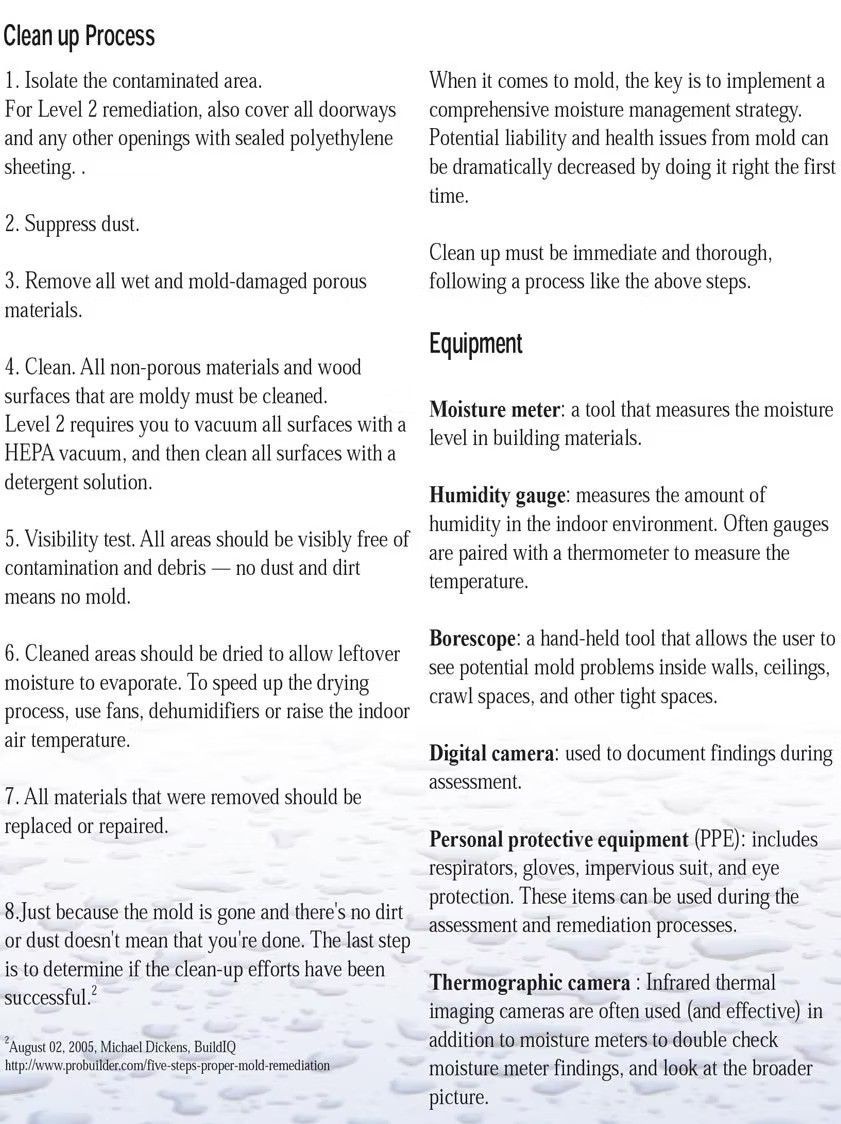 Text instructions for a medical procedure, including equipment and steps. Text instructions for a medical procedure, including equipment and steps.