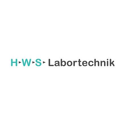 Es handelt sich um ein Logo für die Firma HWS Labortechnik.