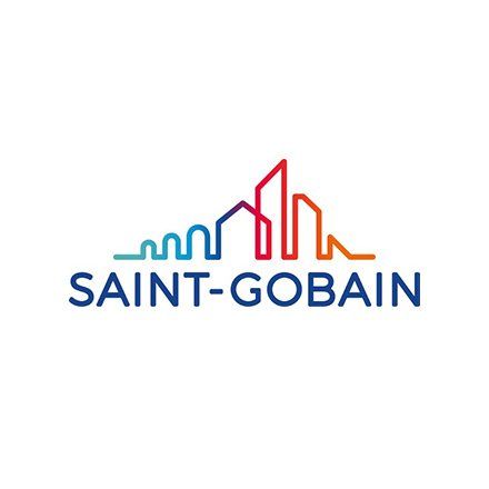Es ist ein Logo für ein Unternehmen namens Saint-Gobain.
