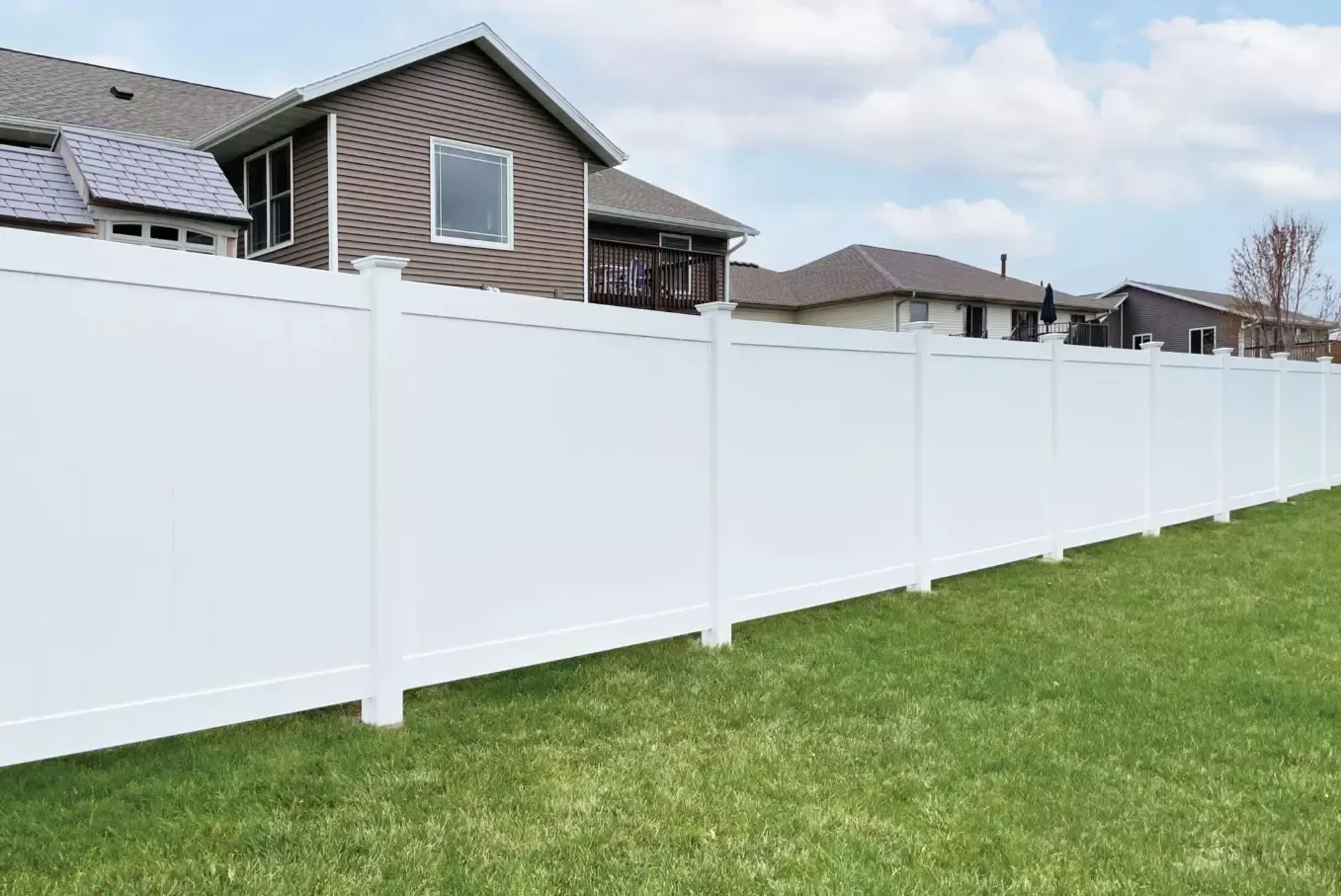 greeley colorado fence installation - vinyl fence