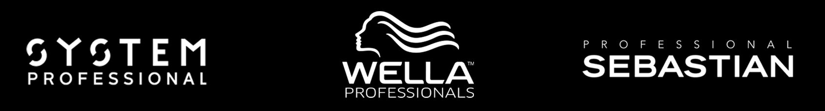 system professional logo, wella professionals logo, sebastian professional logo