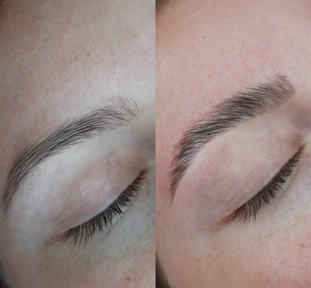 Brow lamination