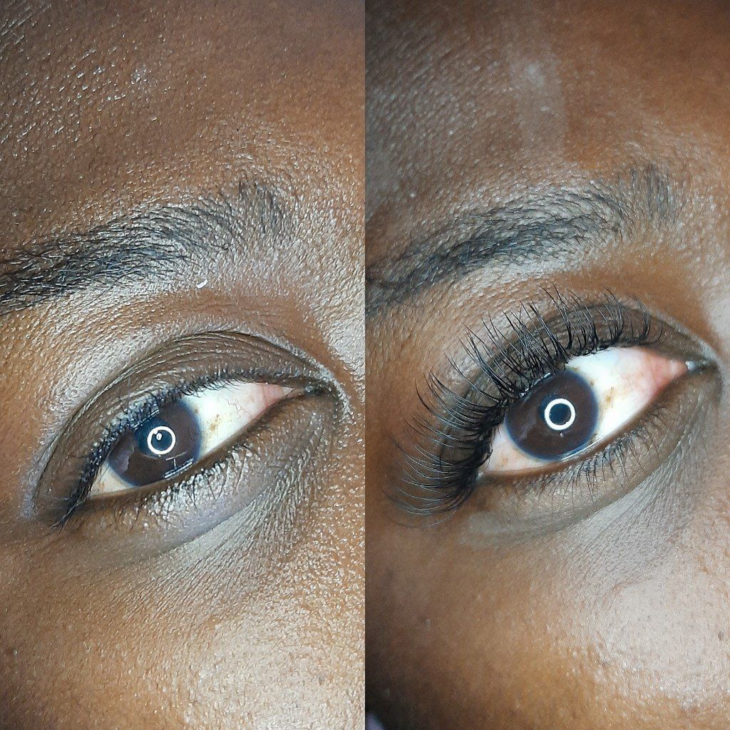 One by one lash extensions