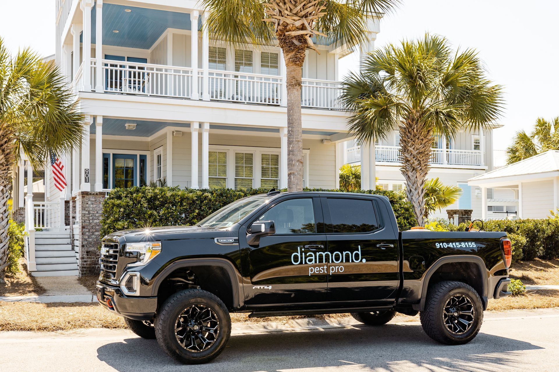 diamond pest pro company truck