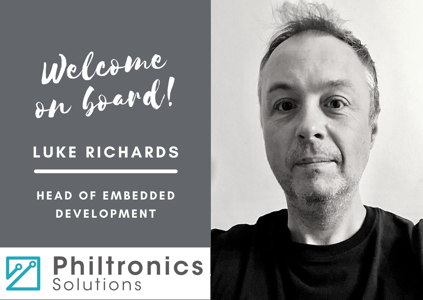 Philtronics Solutions is excited to welcome Luke Richards on board!