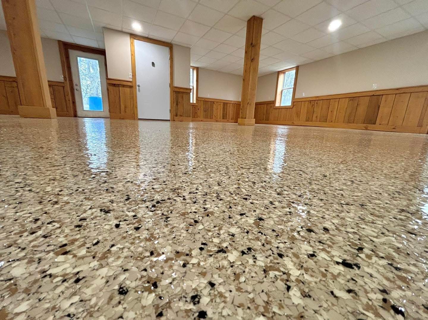 decorative flake gallery allseal epoxy coatings ohio