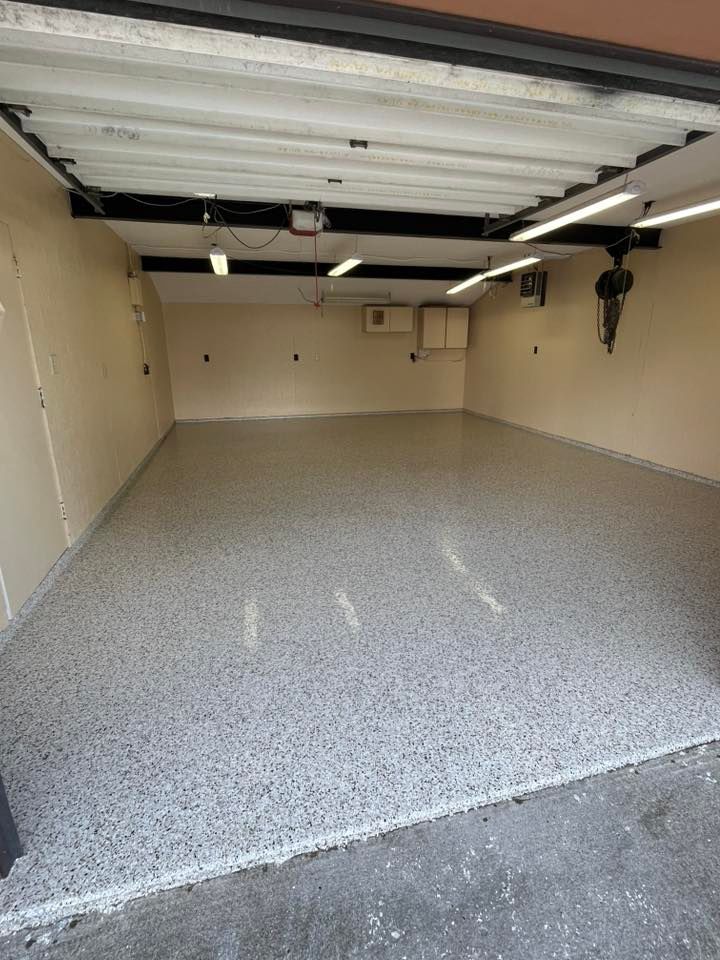 epoxy floor garage central ohio allseal epoxy coatings