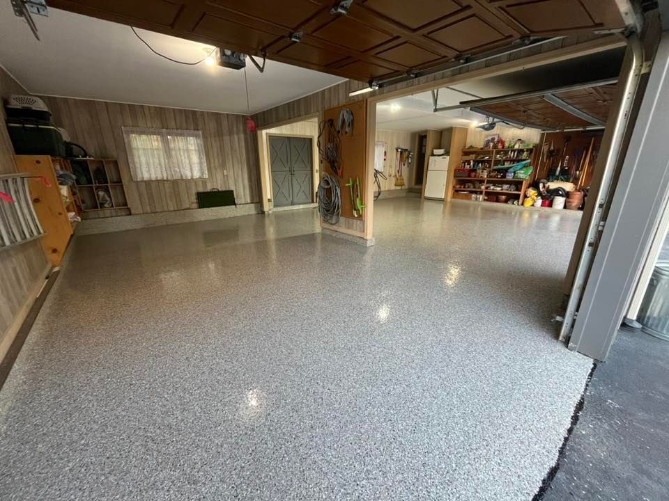 epoxy garage floor ohio allseal epoxy coatings