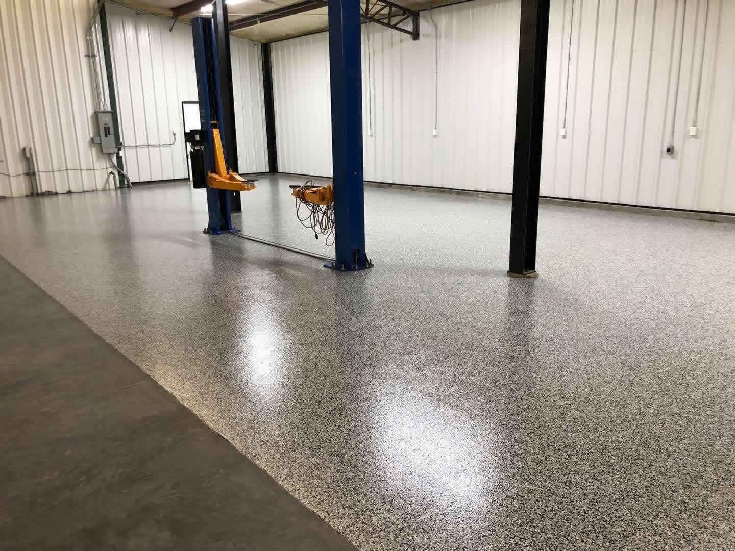garage quartz floor allseal epoxy coatings
