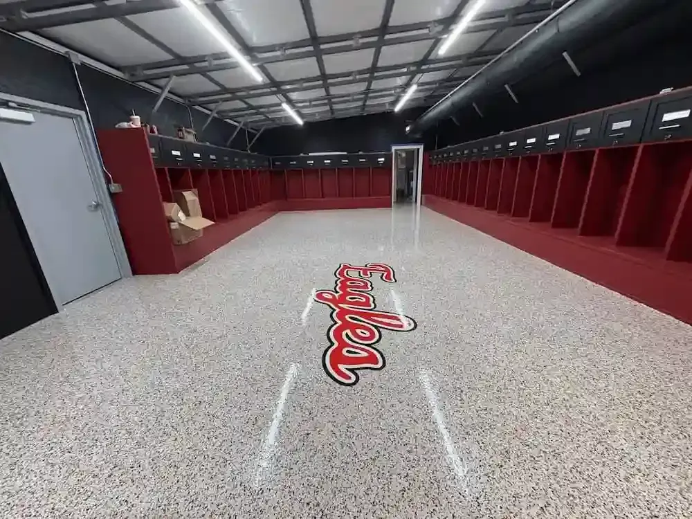 locker room epoxy floor ohio