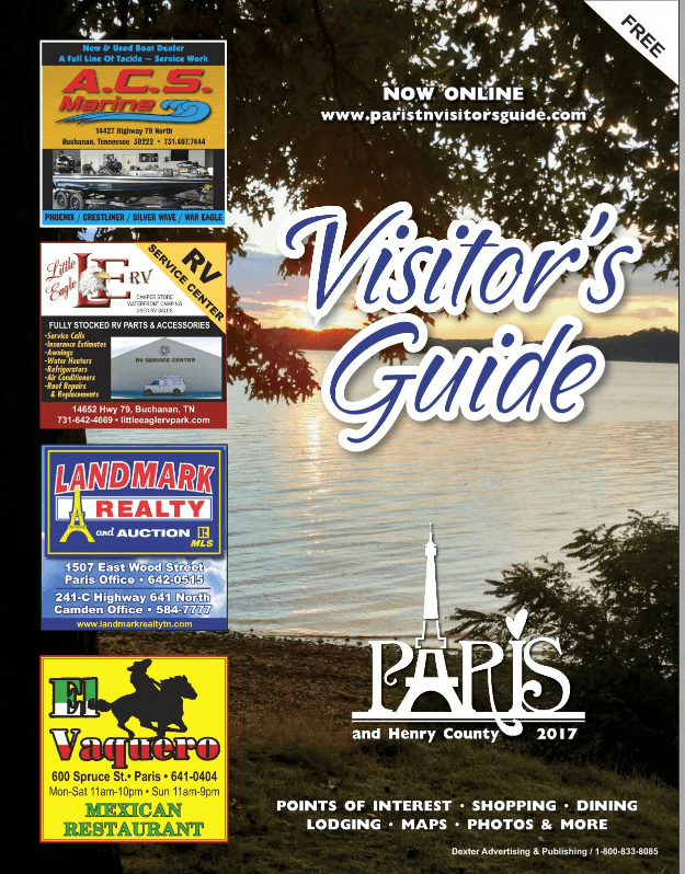 Paris & Henry County Visitors Guide