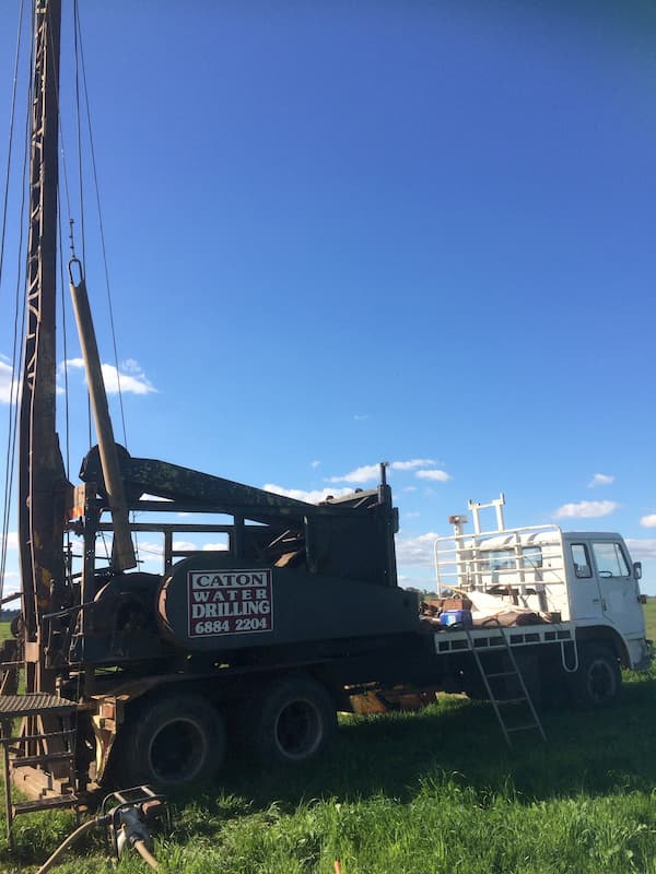 Driller Machine — Water Bore Construction & Drilling in Dubbo, NSW
