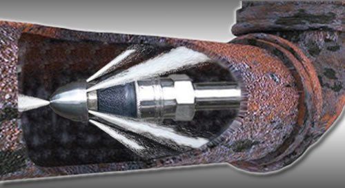 Hidrojato para limpeza em tubulações