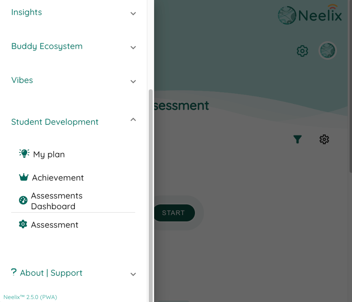 Create student assessment