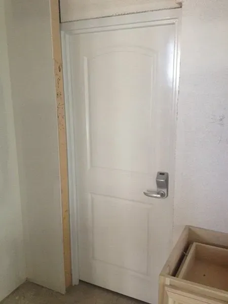 Newly Renovated White Door - Baton Rouge, LA - American Door & Hardware LLC