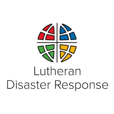 Blue anchor drawing with heart, scribble texture.