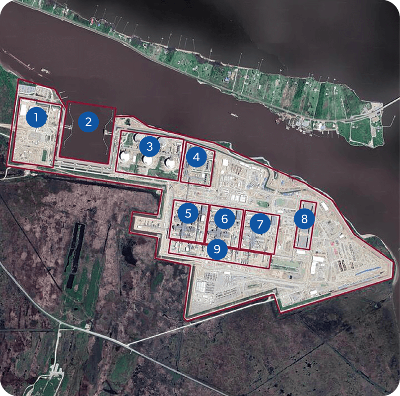 EA LNG Construction Curves