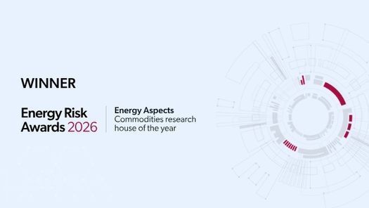 Energy Aspects named Commodity Research House of the Year 2026