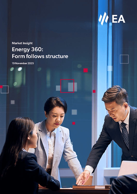 Form follows structure, Energy 360 market insight.